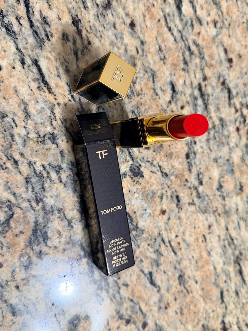 Tom Ford 15 Wild Ginger lip color satin matte
